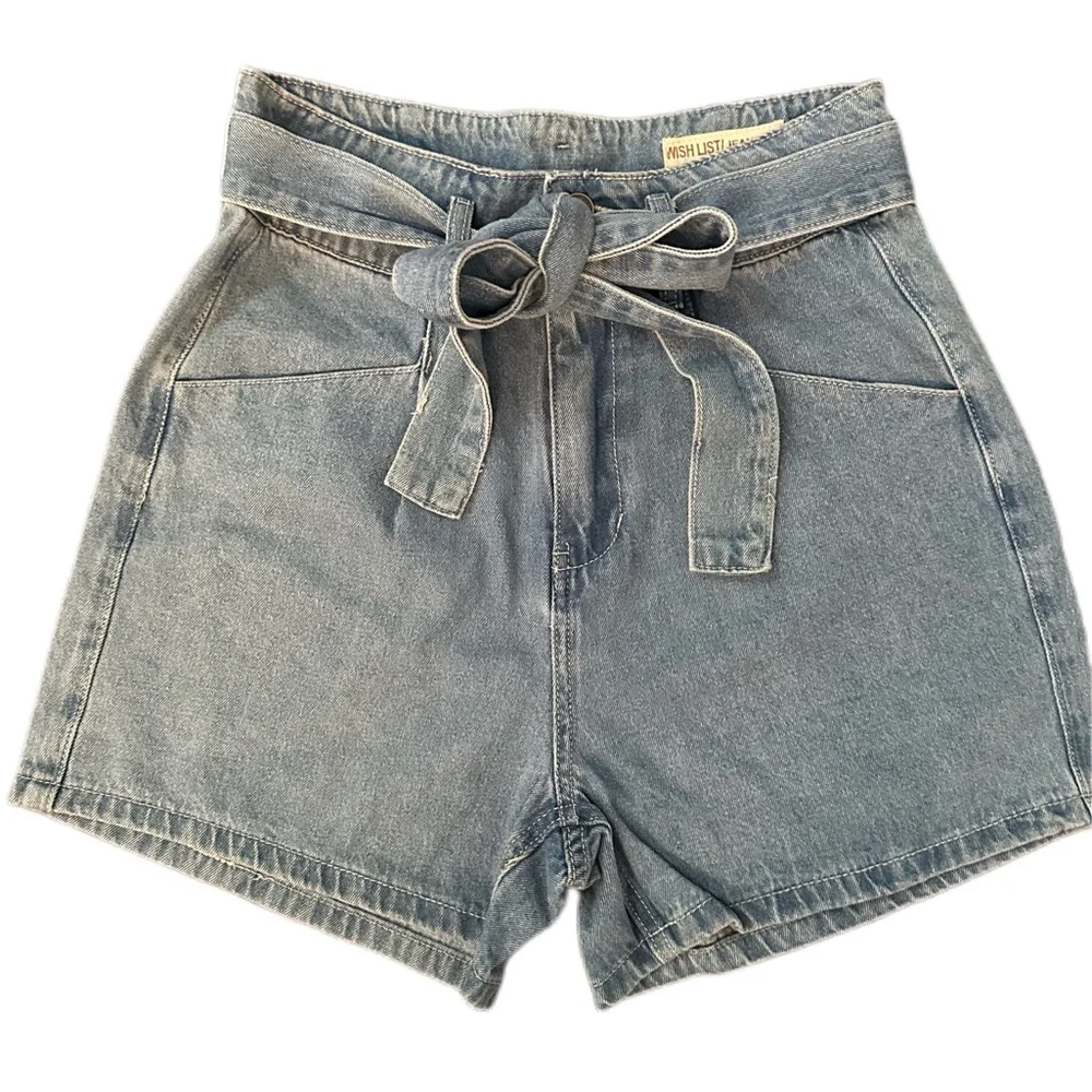 NWT! Wishlist High-Waisted Denim Shorts - Picture 6 of 14